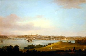 Ansicht des Tamar-Mündungsgebiets, Plymouth von Thomas L. Hornbrook
