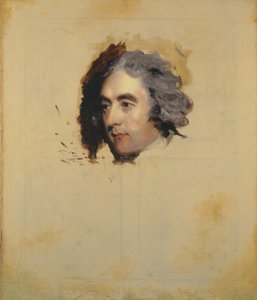 Porträt eines Mannes, möglicherweise William Eden, 1. Lord Auckland, MP (1744-1814) (unvollendet)