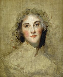 Kopf einer Dame von Thomas Lawrence