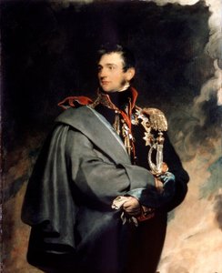 Porträt von Graf Michail Woronzow, 1782-1830, 1821 von Thomas Lawrence