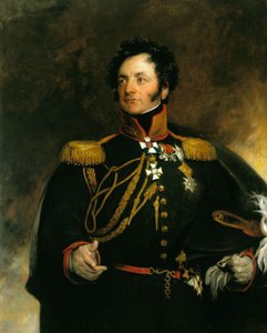 Porträt von General Fyodor Petrovich Uvarov 1773-1824, 1818