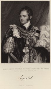 Porträt von König Leopold I. von Thomas Lawrence