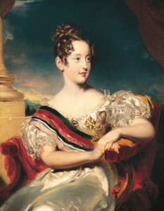 Porträt von Maria II. von Portugal, Königin von Portugal von Thomas Lawrence