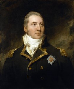 Porträt von Sir Edward Pellew, Lord von Exmouth