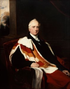 Porträt von Sir Nicholas Vansittart, 1. Baron Bexley, 1825
