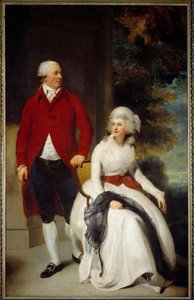 Porträt des Bankiers Julius Angerstein und seiner zweiten Frau Eliza Payne