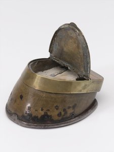 Huf-Tintenfass des Pferdes von Captain William Tyrwhitt Drake, Royal Horse Guards, ca. 1829 von Thomas Lee