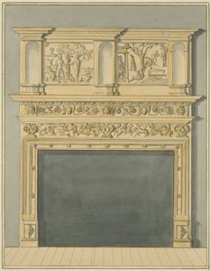 Kamin in der 113 Redcliffe Street