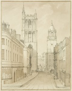 Corn Street von Thomas Leeson the Elder Rowbotham