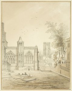 Ostende von St. Mary Redcliffe, zeigt die Tempelkirche