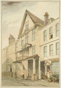 Haus an der Ecke von Broad Plain und Goat Alley