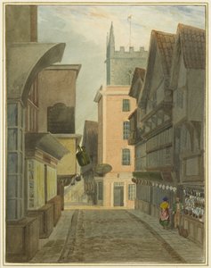 Mary-le-Port Street von Thomas Leeson the Elder Rowbotham