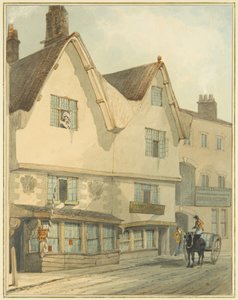 Altes Haus in der Thomas Street von Thomas Leeson the Elder Rowbotham