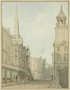Teil der Corn Street und Wine Street