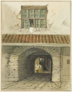 Passagebogen ab Marsh Street hinter dem Haus von Thomas Leeson the Elder Rowbotham