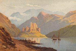 Schottland, Eilan-Donan Castle von Thomas Leeson the Elder Rowbotham