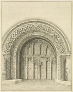 Kleineres gewölbtes Tor neben dem Dekanat der Kathedrale von Bristol
