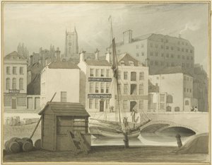 Die Steinbrücke am Kopf des Quay (St Giles