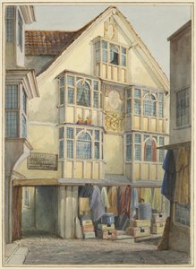 Oberer Teil des Pithay von Thomas Leeson the Elder Rowbotham
