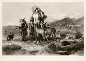Die Familie des Försters von Thomas Lewis Atkinson
