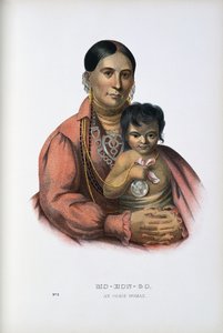 Do-Hon-Go, eine Osage-Frau