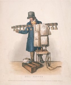 Glockenläuter mit dem Ständer für seine Glocken, 1820 von Thomas Lord Busby