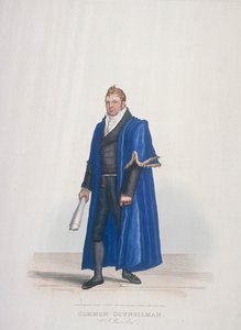 Gemeinderat der Stadt London, William John Reeves, im bürgerlichen Kostüm von Thomas Lord Busby