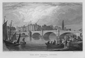 Die neue Brücke, Totnes, Devonshire