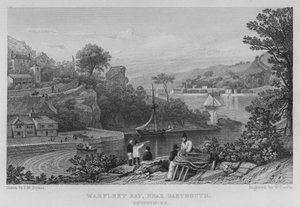 Warfleet Bay, nahe Dartmouth, Devonshire (Stich)
