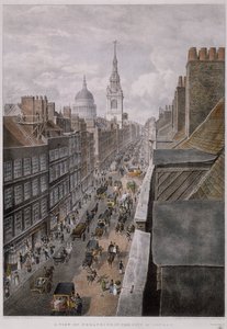 Cheapside, London, 1823 von Thomas Mann Baynes