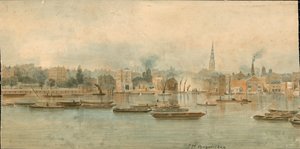 Panorama der Themse, Nordseite, in 13 Teilen