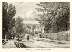 Straße von Blackheath nach Lewisham, London