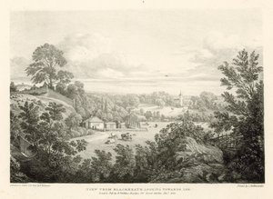 Blick von Blackheath in Richtung Lee, London von Thomas Mann Baynes