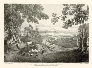 Blick von den Hängen des Highgate Archway von Thomas Mann Baynes