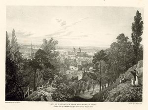 Blick auf Greenwich von Blackheath Point, London