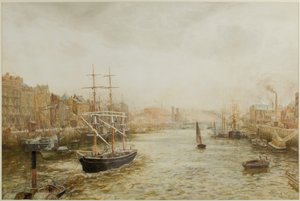 Die Uferpromenade, Newcastle