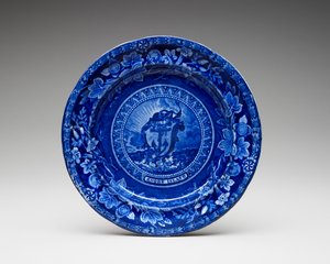Teller, ca. 1826-1835