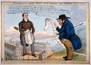 John Bull & der Architekt, der die Bögen baut von Thomas McLean