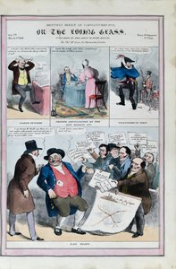 Monatliches Blatt der Karikaturen Nr. 75. Oder der Spiegel von Thomas McLean
