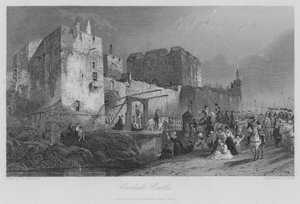 Carlisle Castle von Thomas Miles II Richardson