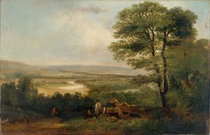 Landschaft: Blick auf Northumberland