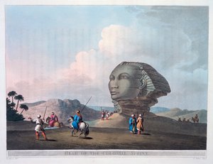 Kopf der kolossalen Sphinx, Gizeh, Ägypten, 1801