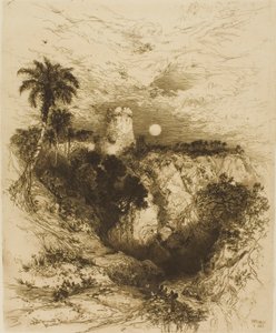 Ein Turm von Cortez - Mexiko von Thomas Moran