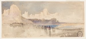 Schlucht des Rio Virgin, Süd-Utah von Thomas Moran