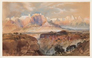 Klippen des Rio Virgin, Süd-Utah
