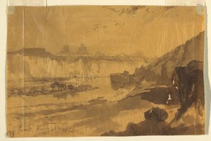 Zeichnung, Green River, Wyoming, 1871 von Thomas Moran