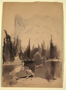 Mirror Lake, Yosemite von Thomas Moran
