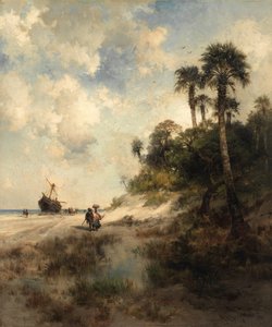 Fort George Island, Florida, 1878 von Thomas Moran