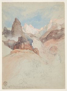 Blick auf den Pfad bei Bright Angel, Grand Canyon, Arizona von Thomas Moran