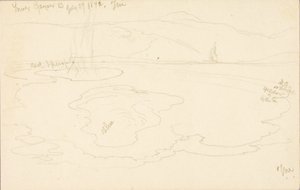 Unteres Geysirbecken von Thomas Moran